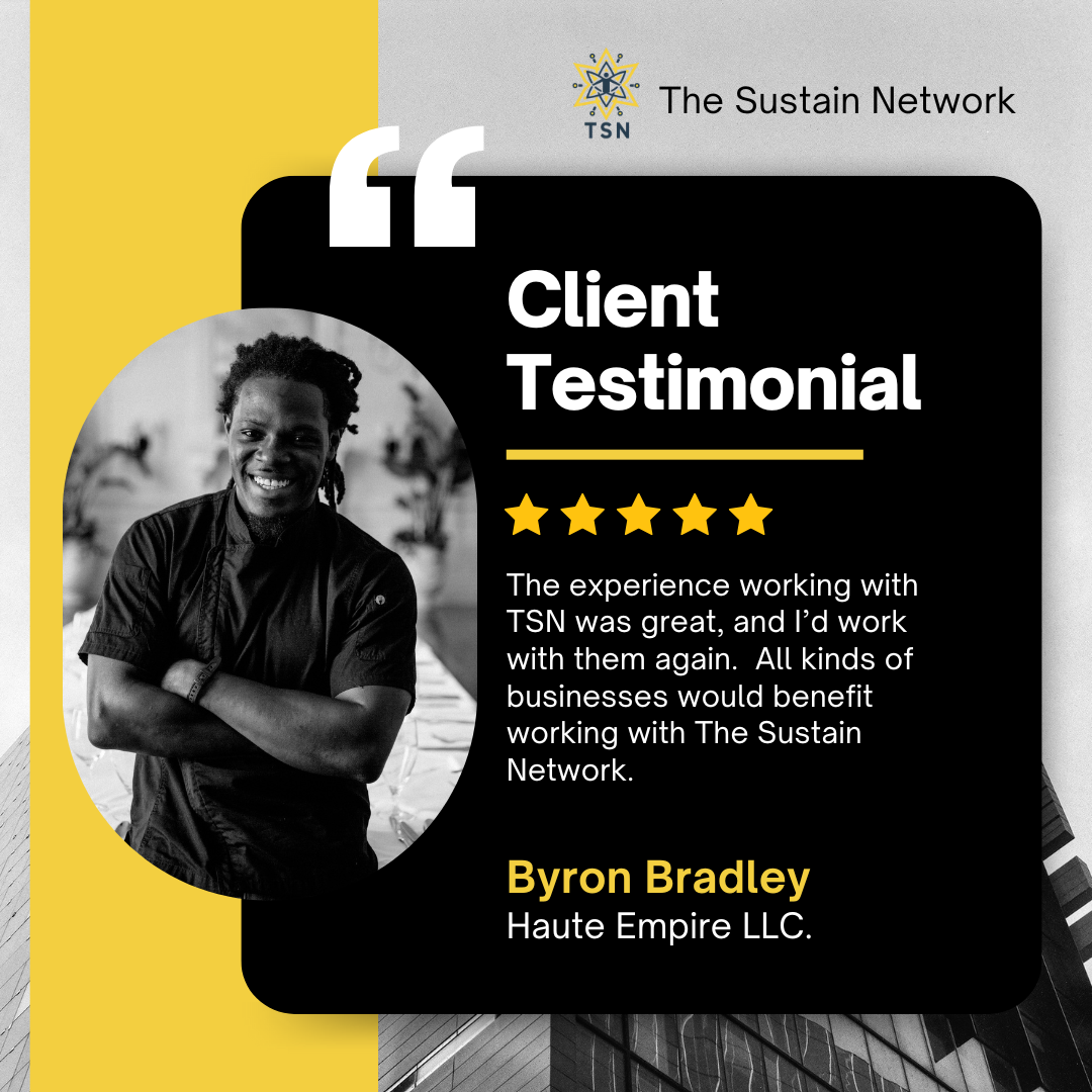 Client testimonial from Byron Bradley
